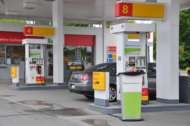 World first filling station offering Cellulosic Ethanol